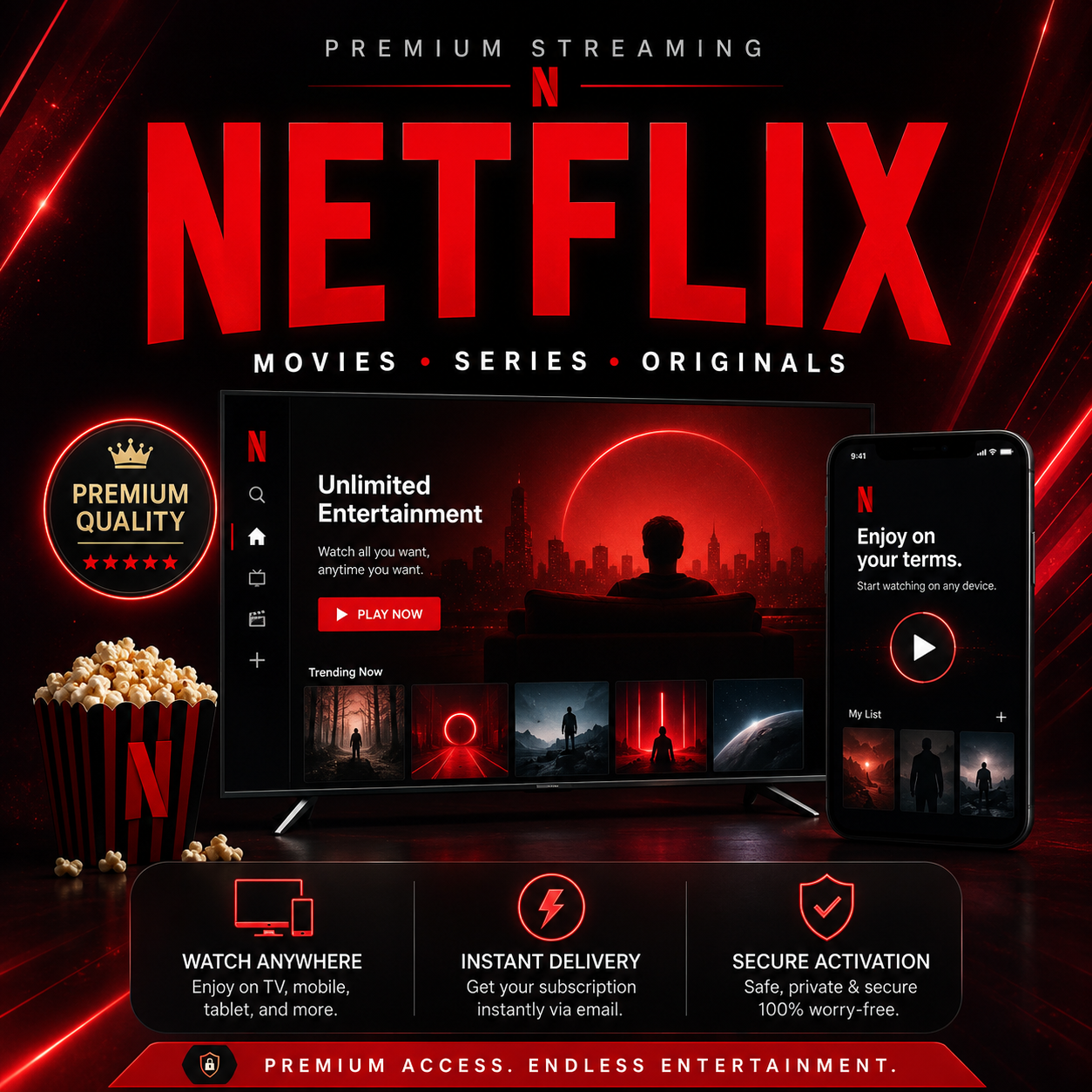 Netflix Premium Subscription